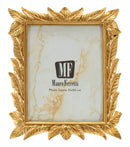 Cornice Laurel 21,2x1,7x26,8 cm in Resina e Vetro Oro      
