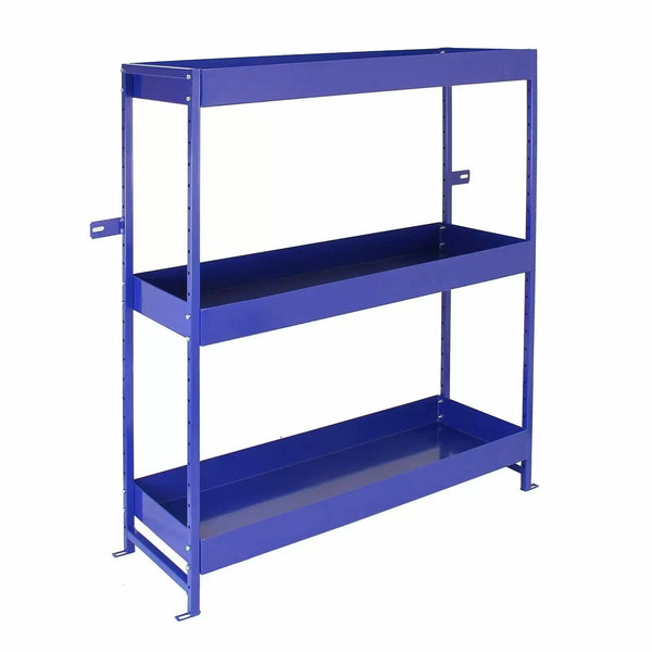Scaffalatura Lightning 3 Ripiani 116,5x115x34,8 cm per Furgone in Acciaio Inossidabile Blu acquista