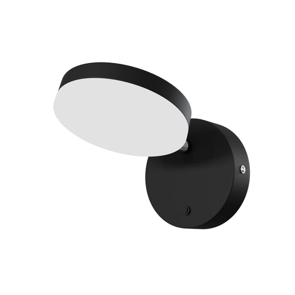 Lampada da parete Modern in Metallo e Acrilico Fad Nero prezzo