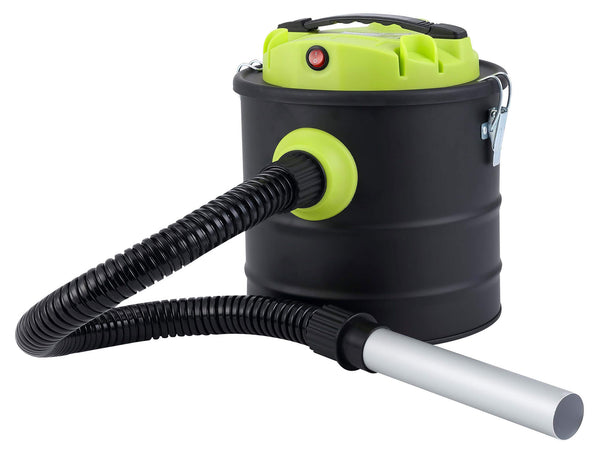 online Bidone Aspiracenere Aspirapolvere 600W Qlima ASZ1010 Nero e Verde
