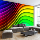 Fotomurale - Rainbow Waves Carta Da Parato Erroi
