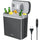 Frigorifero Elettrico Portatile 24 L a Pozzetto Caldo e Freddo Spina 230V e 12V Grigio