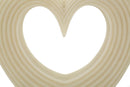 Decorazione Lovvy Quarzy 30x7x26 cm in Resina Bianco      
