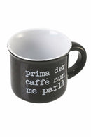 Set 6 Tazzine Caffè in Porcellana 90 ml Villa d'Este Home Tivoli Spqr