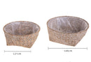 Set 4 Ciotole Contenitore Larghezza cm2