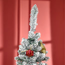 Albero di Natale Artificiale Innevato 180 cm 390 Rami  Pino Verde