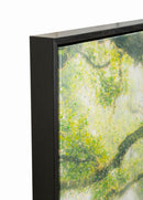 Stampa su Tela Laccata con Cornice Foresta 90x4x60 cm in Pino e Tela e Plastica      