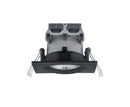Illuminazione da Incasso da Interno a LED in Metallo Nero Opaco