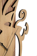 Orologio da Muro Wolly 70x4,4x93 cm in MDF Naturale      