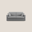 Divano Letto 3 Posti 186x92x96 cm in Tessuto Grigio