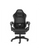 Sedia Gaming con Poggiapiedi in Similpelle Nero