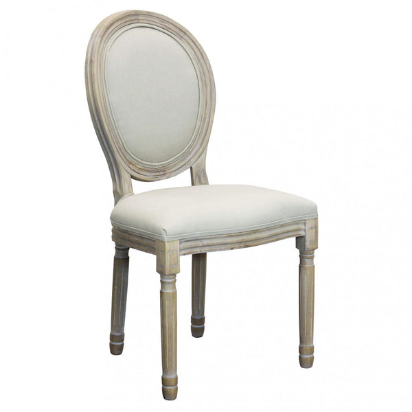 Sedia Constance 48x46x96 h cm in Tessuto Beige acquista