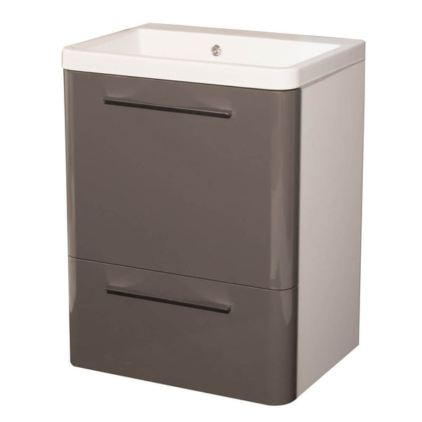 online Mobile Lavatoio 65,5x50,5x87 cm 2 Cassetti Montegrappa Novella Dipiù Antracite