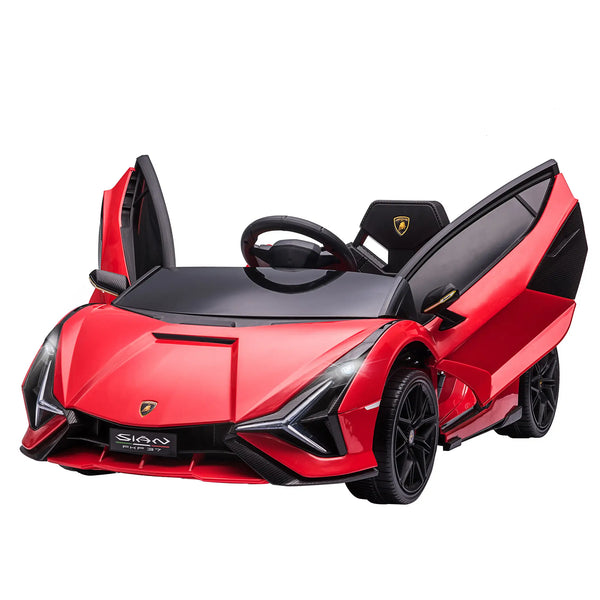 sconto Macchina Elettrica per Bambini 12V con Licenza Lamborghini Sian FKP 37 Rossa