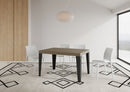  Tavolo Allungabile 140-224x80x77 cm Flame Tortora 