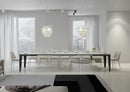 Tavolo Allungabile 120-380x90x77 cm Flame Evolution Marmo