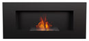 Camino a Bioetanolo da Parete 90x40 cm Flig Huston 2 Nero