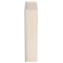 Specchio Armadietto da Bagno Pensile 3 Ripiani Interni in Legno Rovere 40x60x13,5 cm 