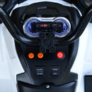 Quad Elettrico per Bambini 12V  Nero e Bianco