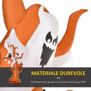 Albero Fantasma Gonfiabile Halloween H274 cm con LED in Poliestere Impermeabile
