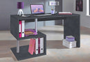 Scrivania con 2 Ripiani 140x60x77,5 cm Esse Ardesia
