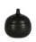 Candela con Coperchio Ø14x14 cm in Ceramina Canister Nero