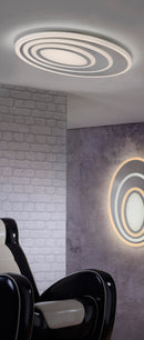 Applique da Interno a LED in Plastica Bianco