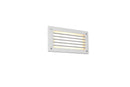 Applique da Esterno a Led in Alluminio Bianco Opaco