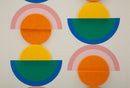 Stampa su Tela Pop Art con Cornice 50x3,3x70 cm in Pino e Tela e Plastica      