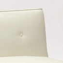Divano Letto 178x82x70 cm in Tessuto Bianco
