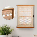 Scatola Porta Chiavi 20x6,5x26,5 cm  in Legno Decorato