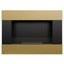 Camino a Bioetanolo da Parete 90x65,2 cm Flig Boston Oro
