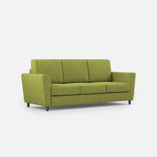 prezzo Divano 3 Posti 212x85x85 cm Yasel in Tessuto Verde