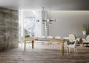 Tavolo Allungabile 180-284x90x77 cm Karamay Quercia Naturale