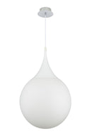 Lampada pendente Pendant in Metallo Dewdrop Bianco