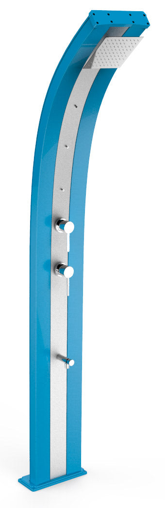 Doccia da Giardino Miscelatore Nebulizzatore e Lavapiedi Arkema Dada Fascia Inox Blu acquista