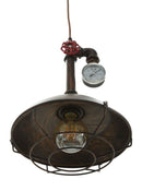 Lampadario Manhattan Round Ø26x36 cm in Ferro