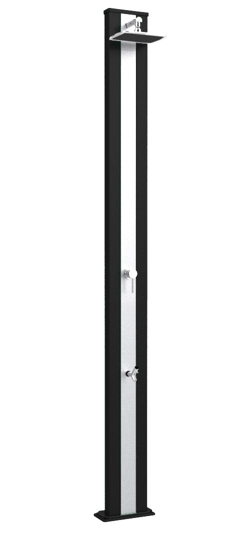 prezzo Doccia da Giardino Miscelatore Arkema Spring S Fascia Inox Antracite
