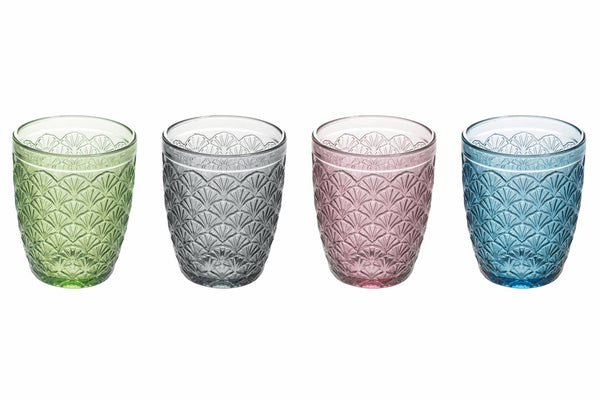 prezzo Set 4 Bicchieri Acqua in Vetro 240 ml Villa d'Este Home Tivoli Deco