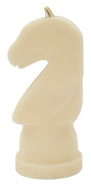 Decorazione Cavallo Quarzy 14x13x31 cm in Resina Bianco e Oro      