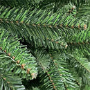 Albero di Natale Artificiale Realistico Folto 180 cm 950 Rami Montaggio a Ombrello Verde