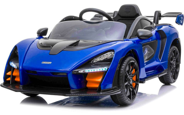Macchina Elettrica per Bambini 12V con Licenza McLaren Senna Blu acquista