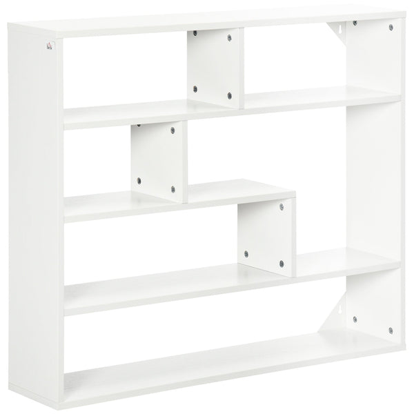 Libreria a Muro 4 Livelli 94x19,5x80 cm in Legno Bianco online