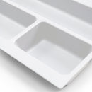 Portaposate Optima Vertex/Concept 500mm (Spalle 16mm) M 700 Plastica Bianca Tecnoplastica Emuca