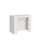 Consolle Allungabile 90-296x48x77 cm in Nobilitato Bianco
