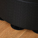 Sacco Boxe da Terra Autoportante con Base Riempibile Ø50x170 cm Nero   