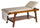 Lettino da Massaggio Visita Fisioterapia Fisso 2 Sezioni 190x70x75 cm 250Kg Beige