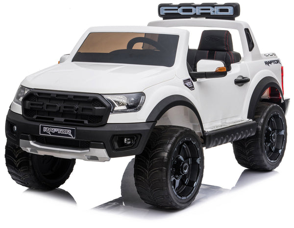 Macchina Elettrica per Bambini 12V 2 Posti con Licenza Ford Raptor Ranger Bianca prezzo