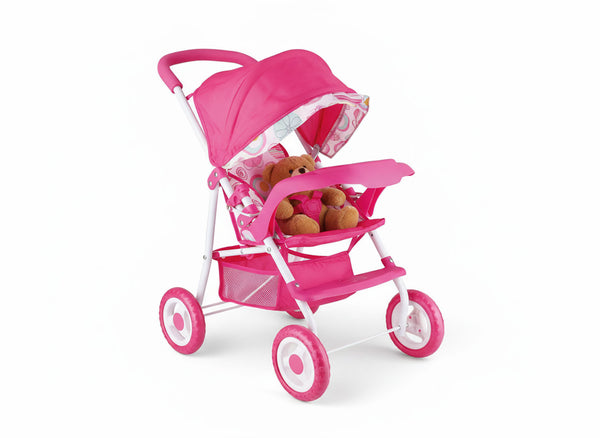 Passeggino per Bambole Richiudibile in Metallo 54x26x50cm Spring Rosa acquista