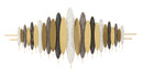 Pannello da Muro Oligram 149x5x70 cm in Ferro Multicolor      